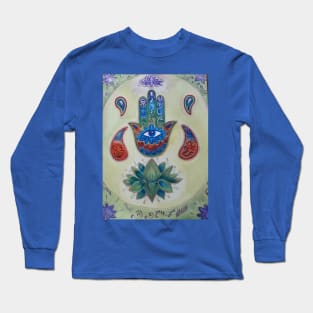 Hamsa Hand Long Sleeve T-Shirt